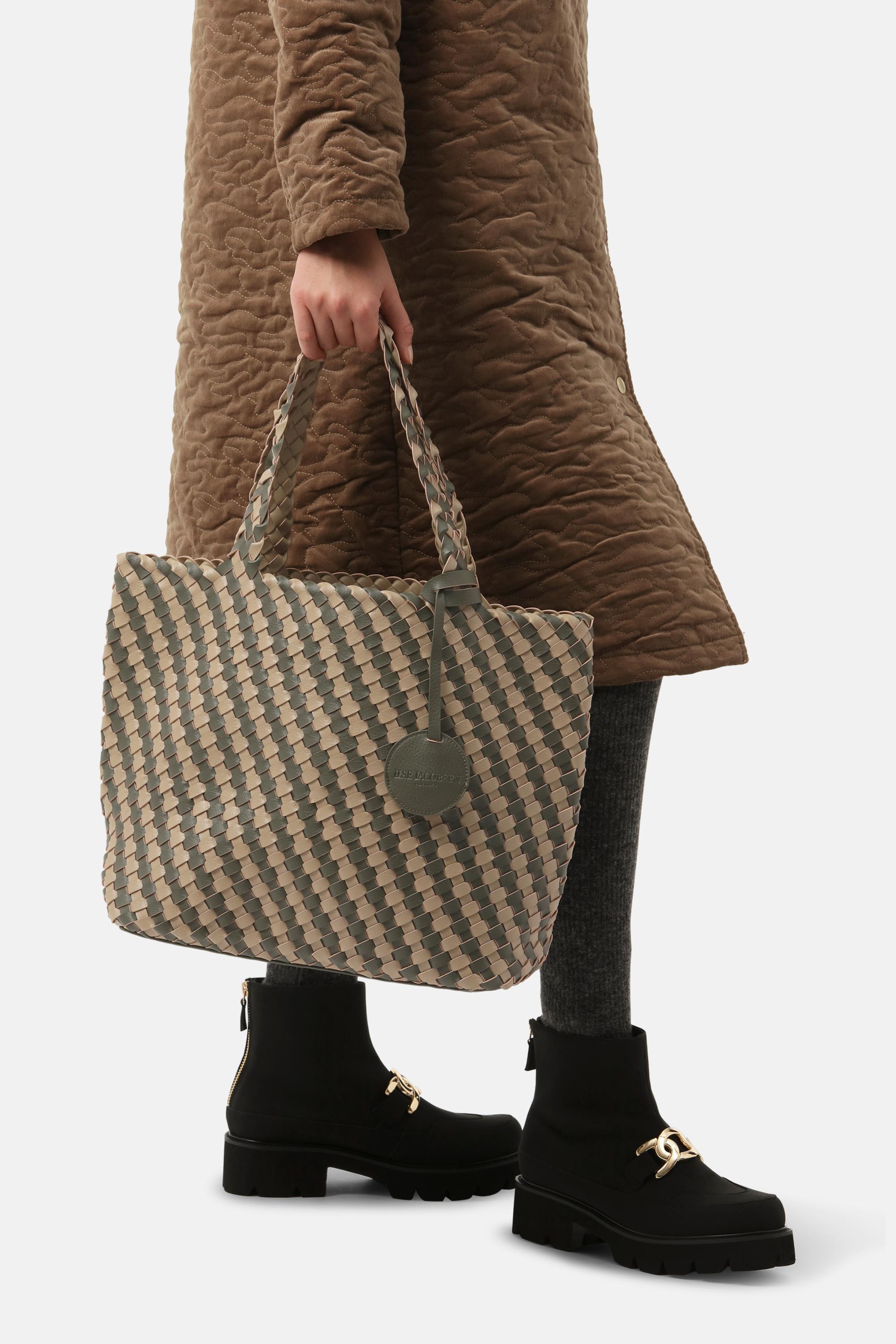 Tote Bag Flettet - Army Incense